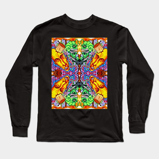 The Claypool Experience PATTERN Long Sleeve T-Shirt by Jacob Wayne Bryner 